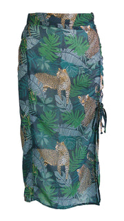 On Safari Chiffon Sarong Skirt