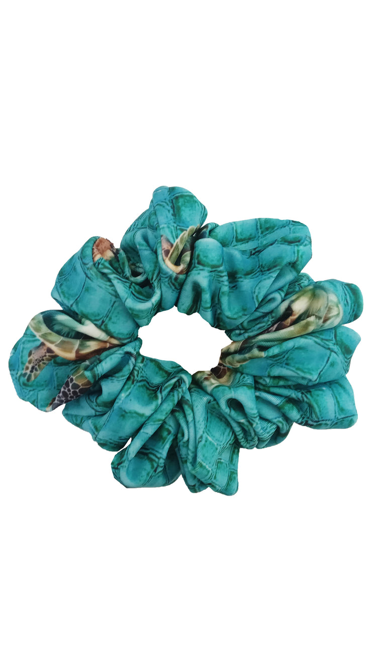 Turtle Reef Scrunchie