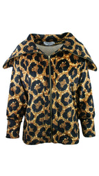Midnight Leopard Velvet Supreme Jacket