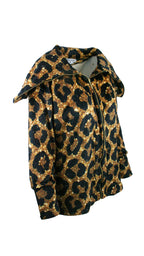 Midnight Leopard Velvet Supreme Jacket