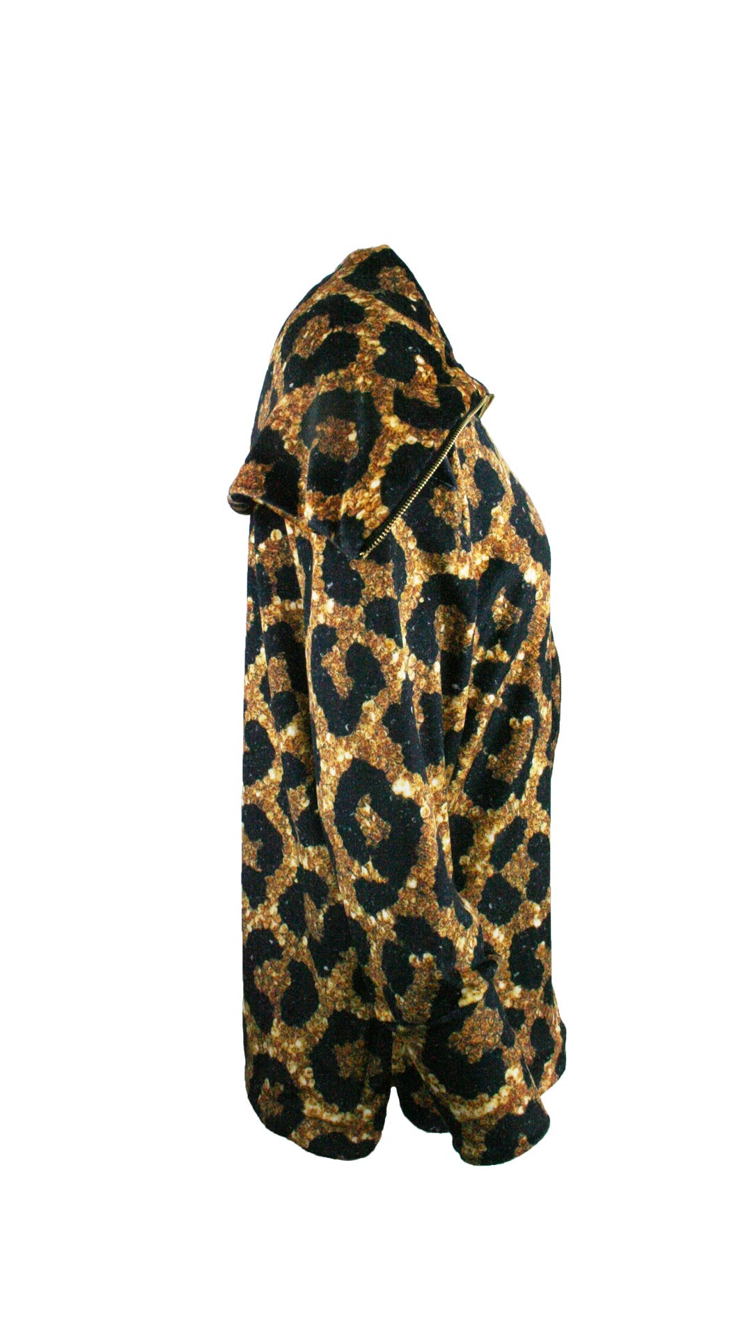 Midnight Leopard Velvet Supreme Jacket