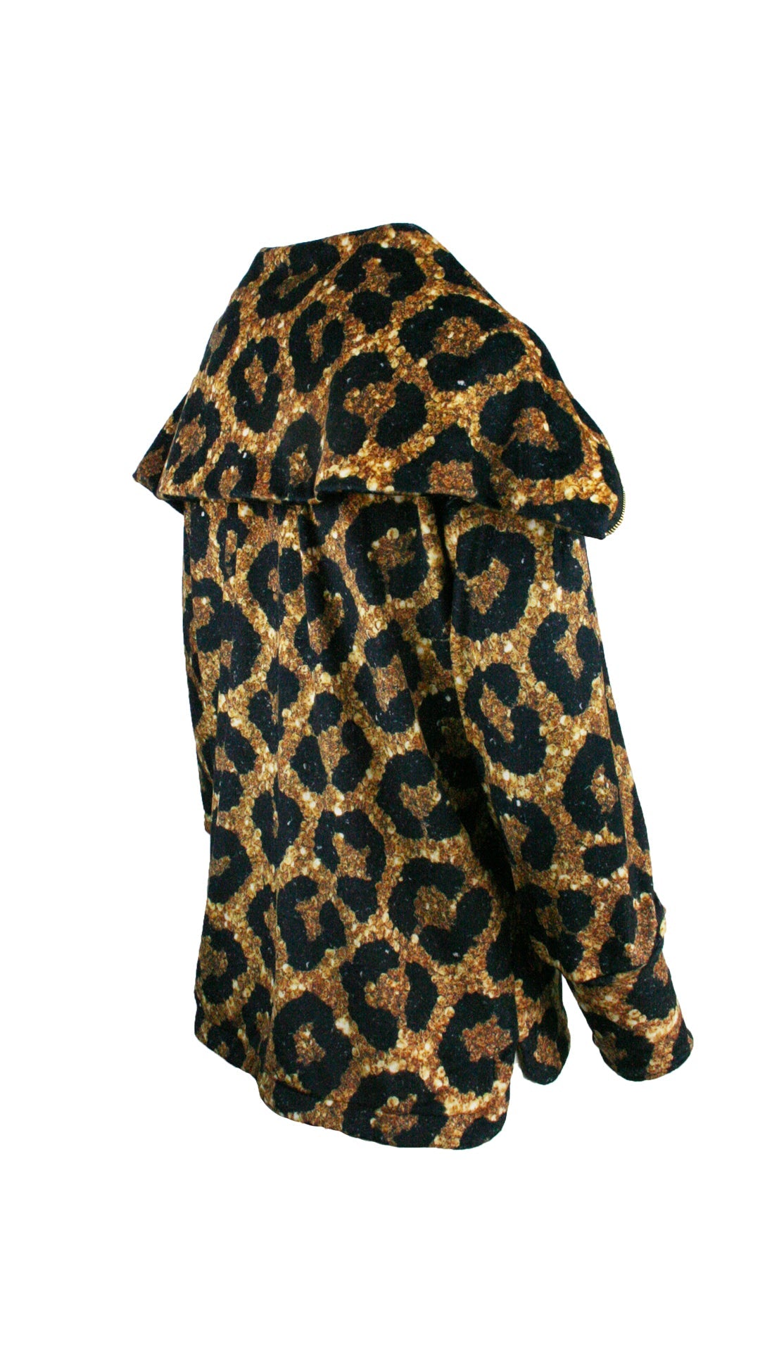 Midnight Leopard Velvet Supreme Jacket
