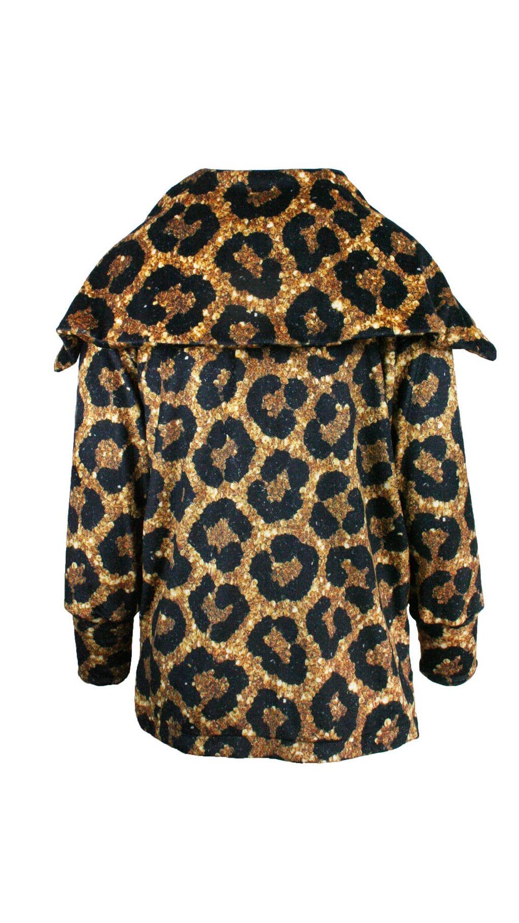 Midnight Leopard Velvet Supreme Jacket