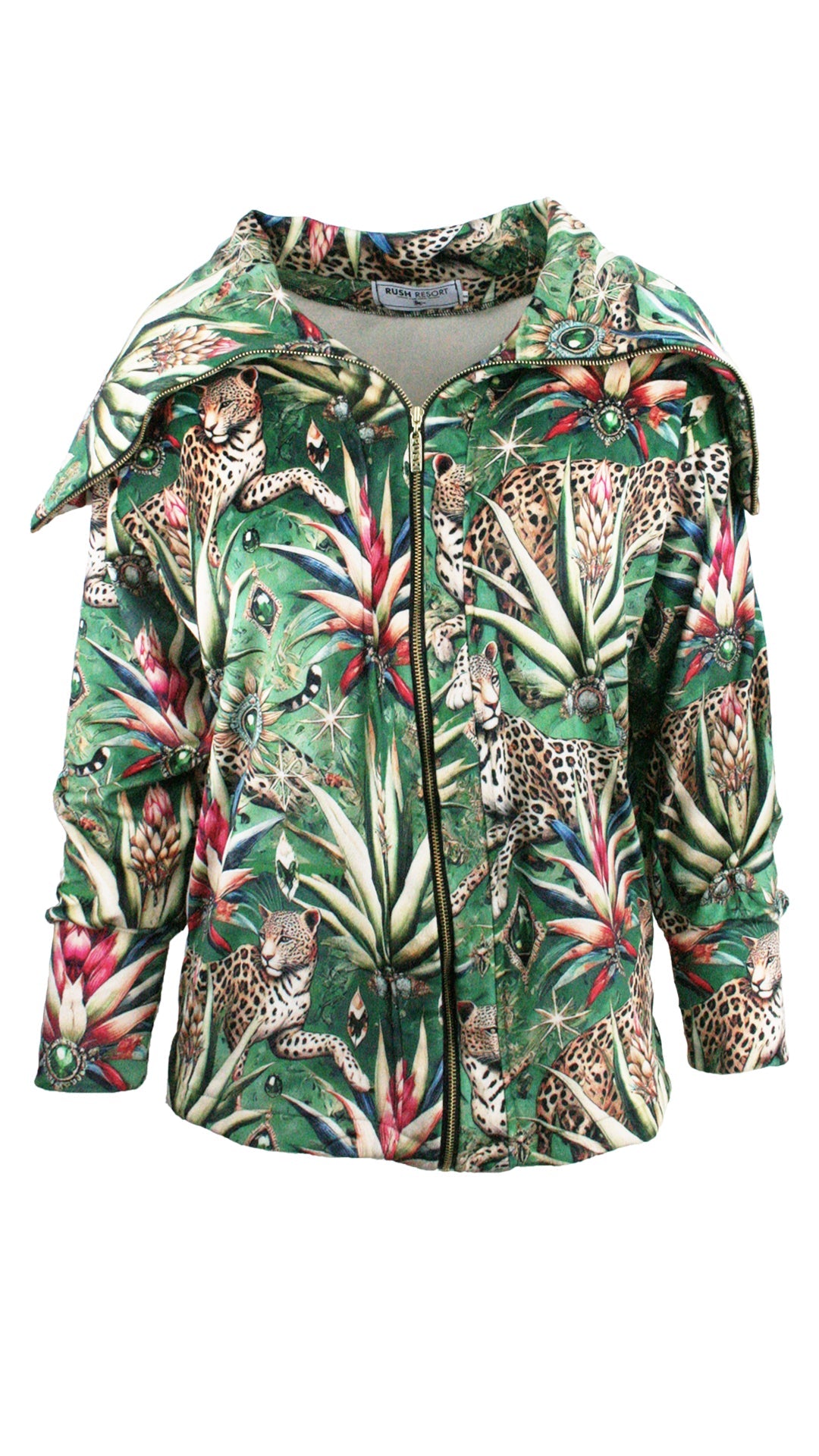 Wild Emerald Velvet Supreme Jacket
