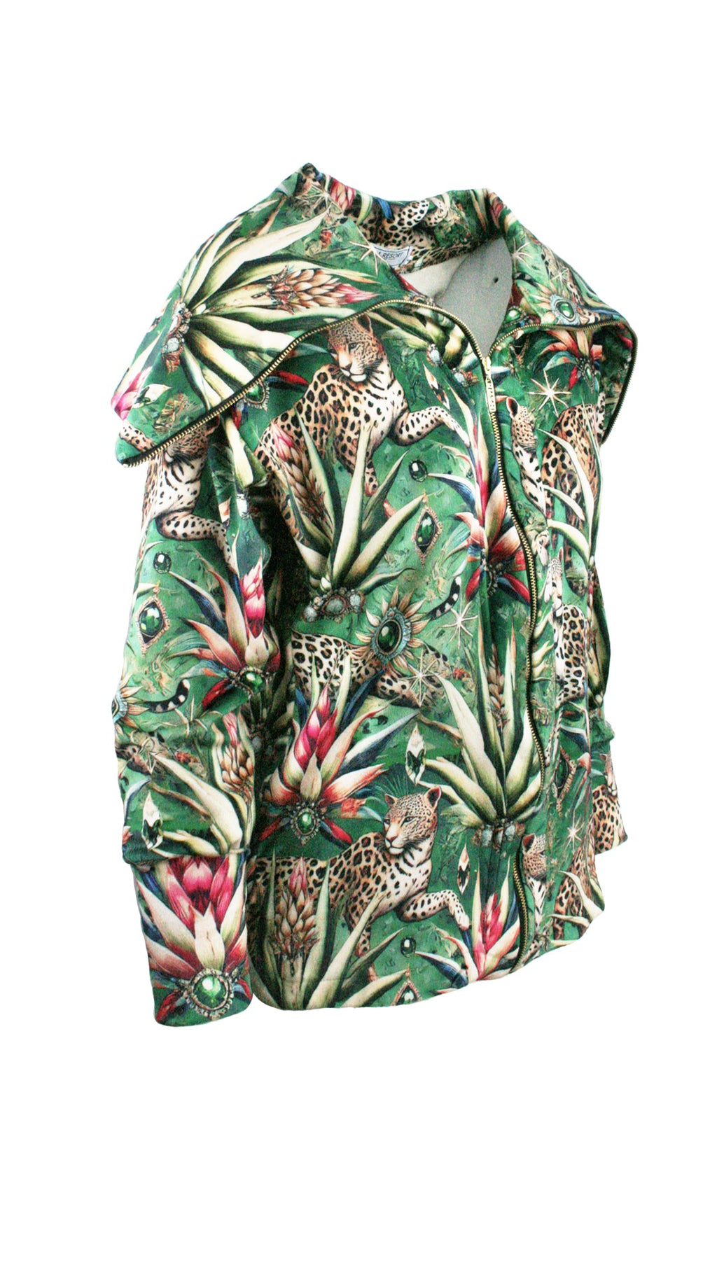 Wild Emerald Velvet Supreme Jacket