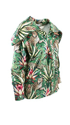 Wild Emerald Velvet Supreme Jacket