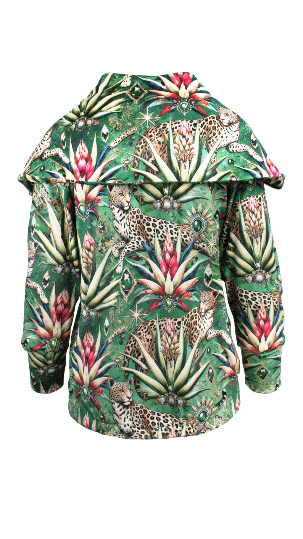 Wild Emerald Velvet Supreme Jacket