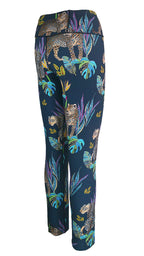 Cobalt Leopard F/L Leggings