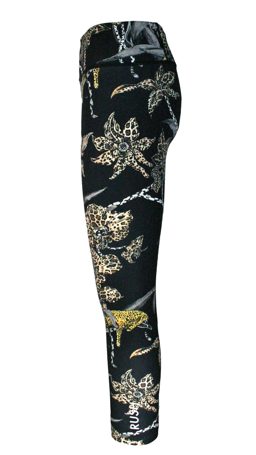 Midnight Leopard F/L Leggings