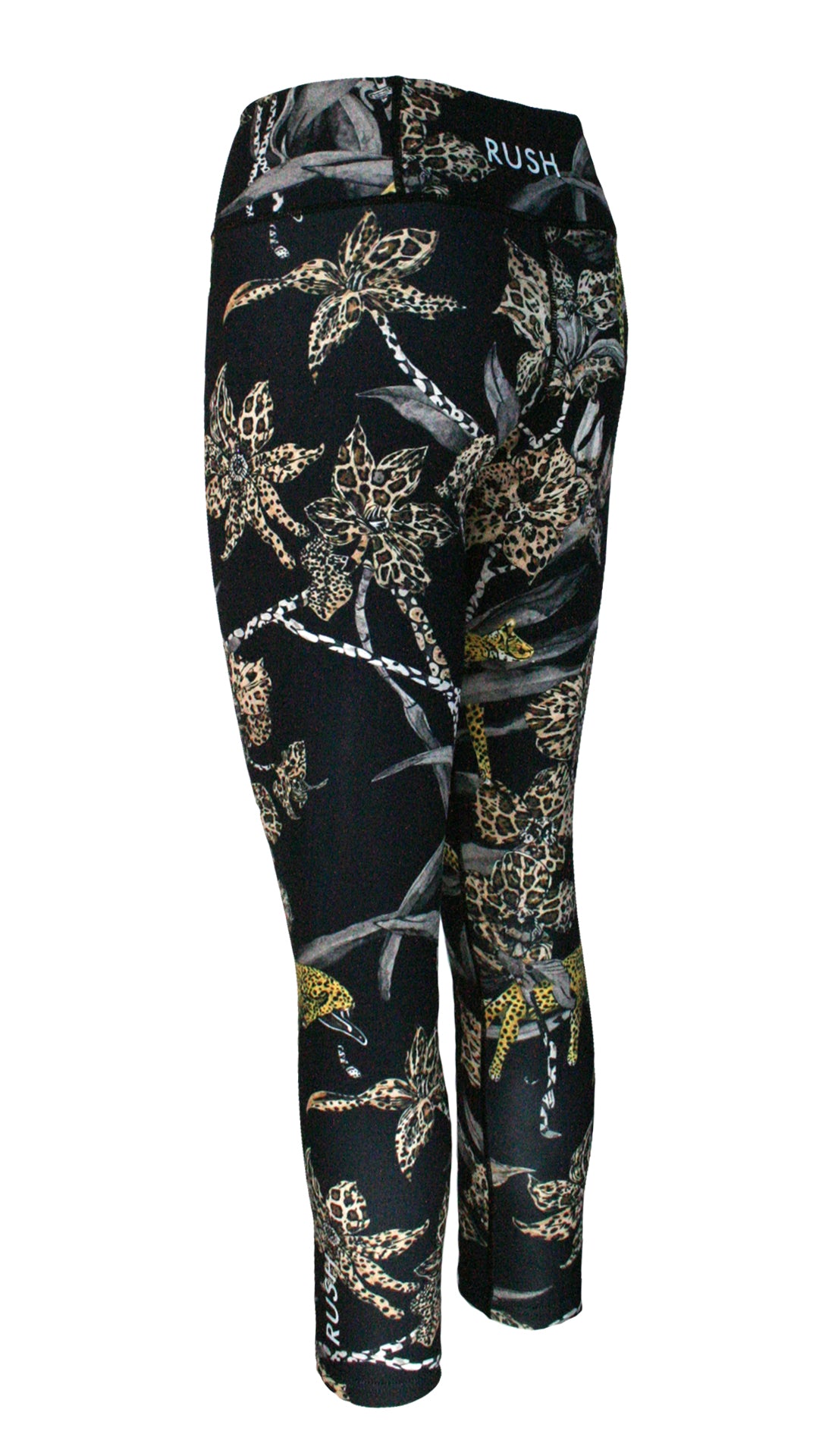 Midnight Leopard F/L Leggings