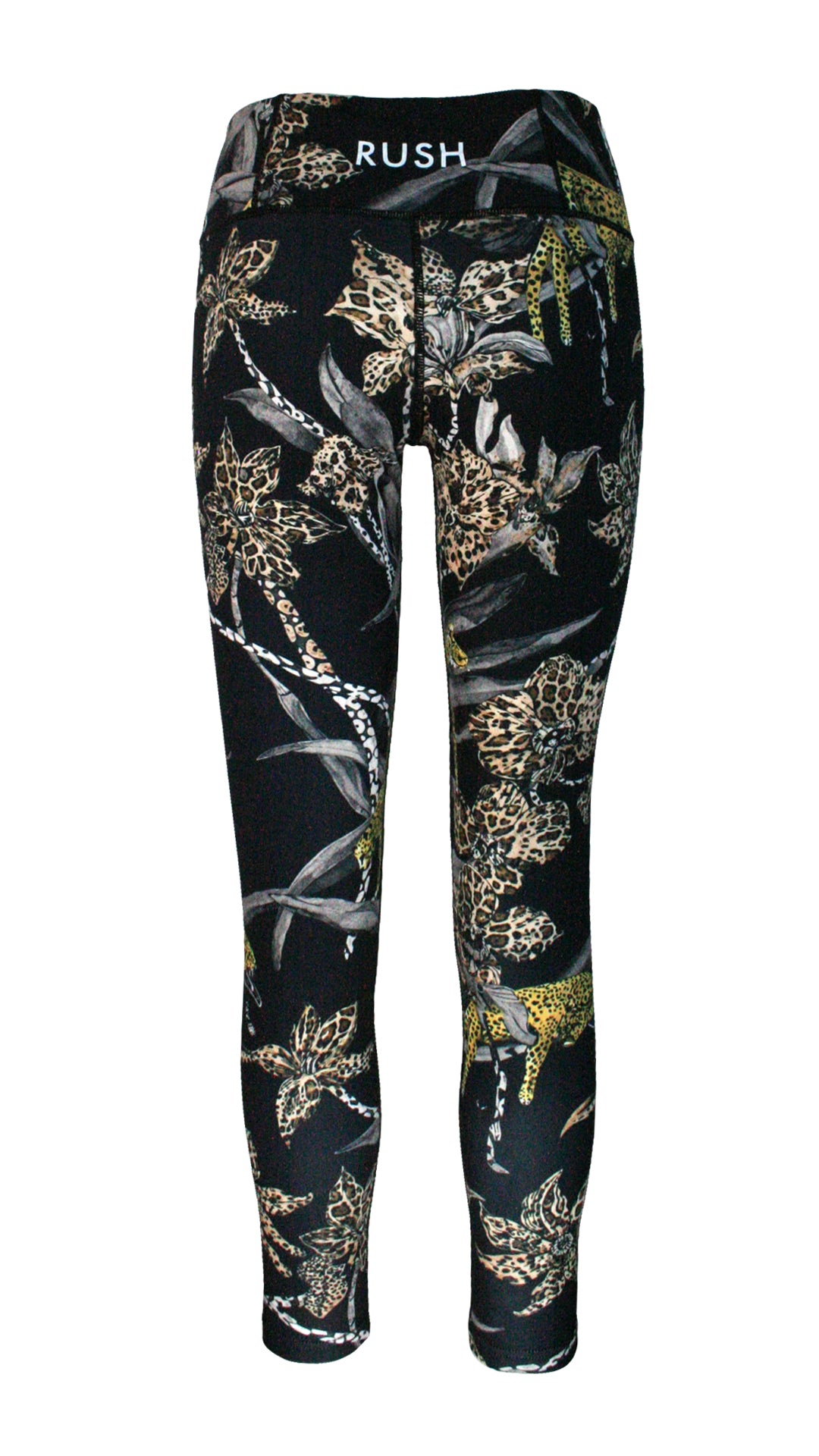 Midnight Leopard F/L Leggings