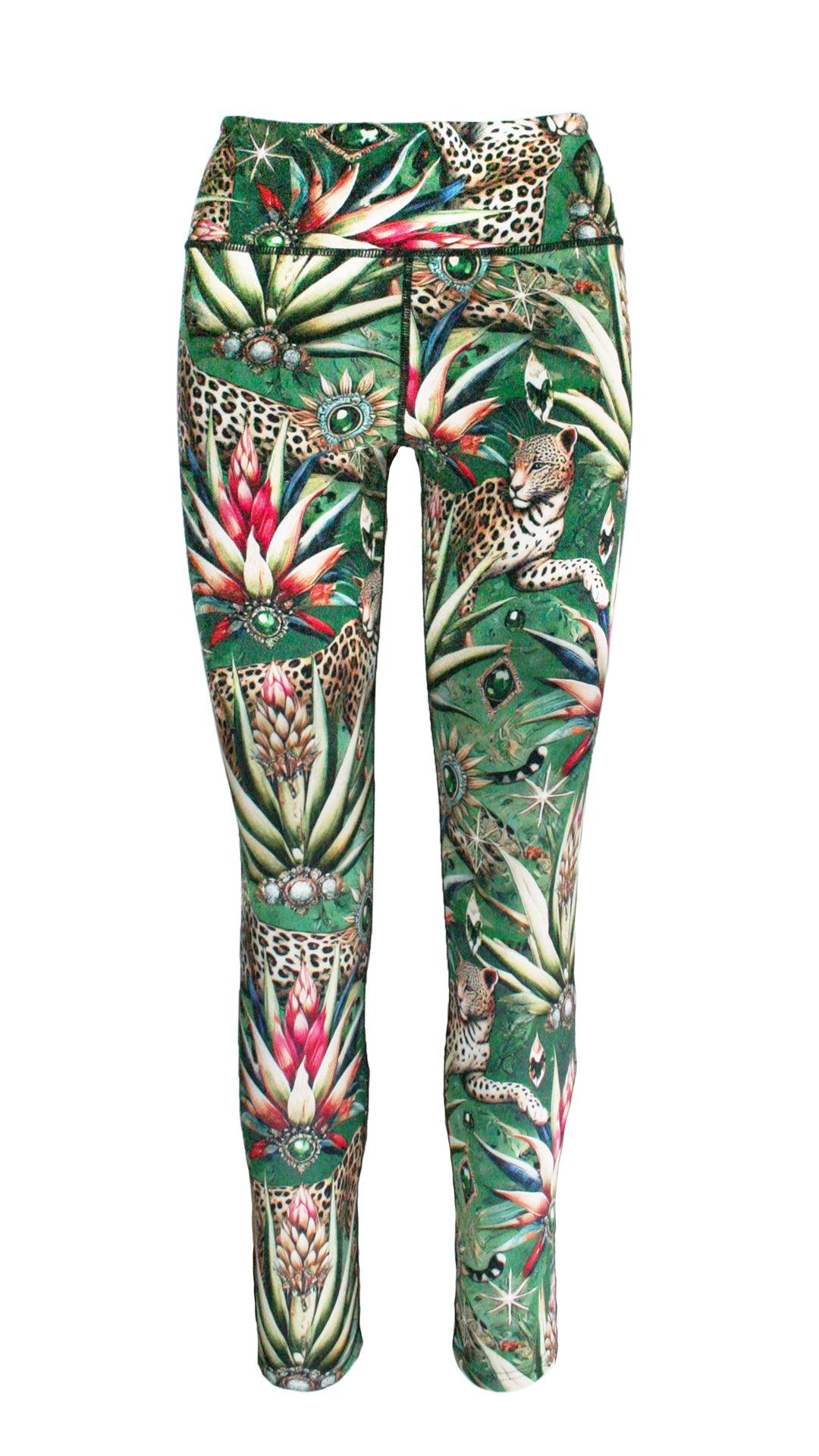 Wild Emerald F/L Leggings