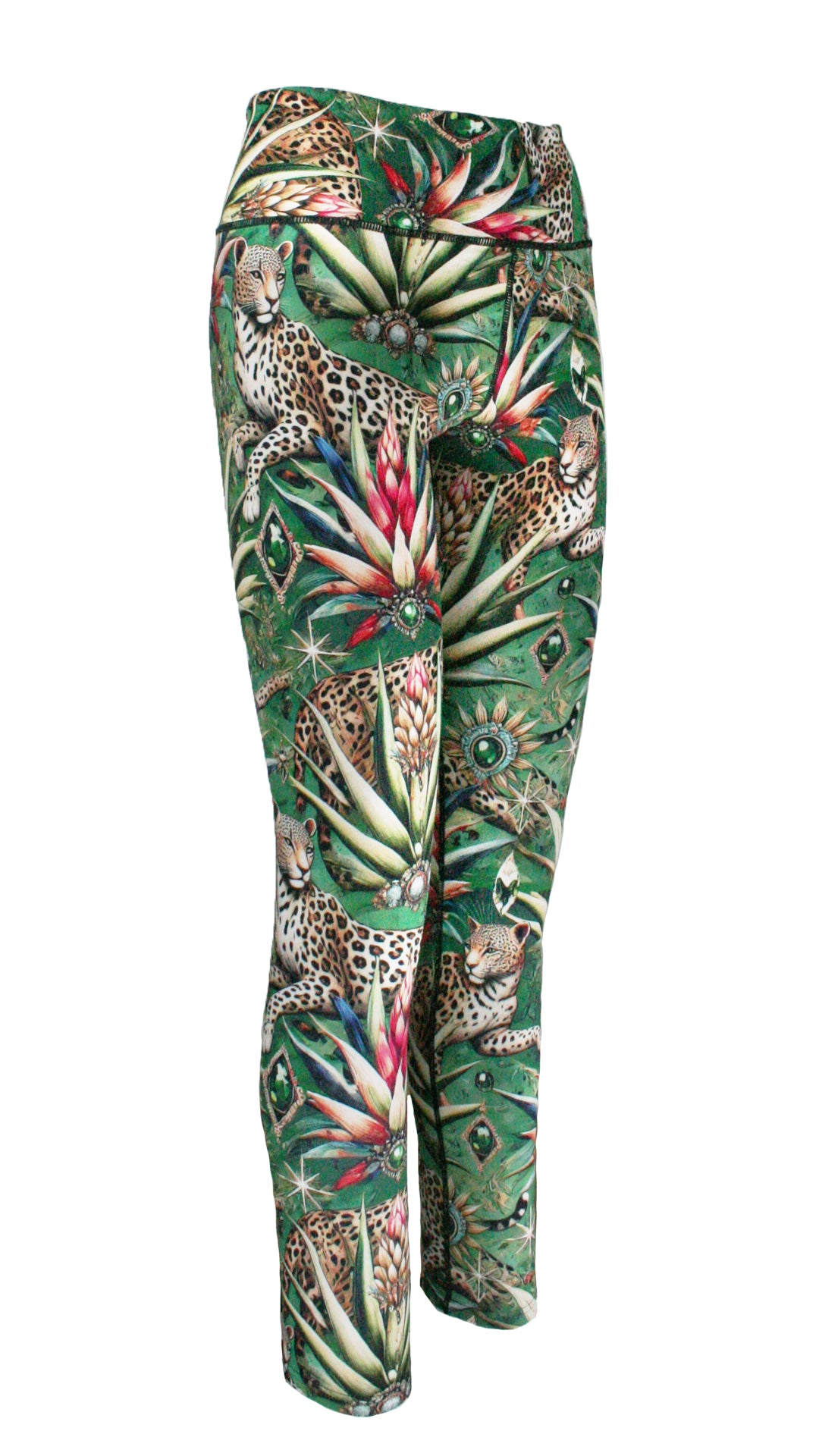 Wild Emerald F/L Leggings