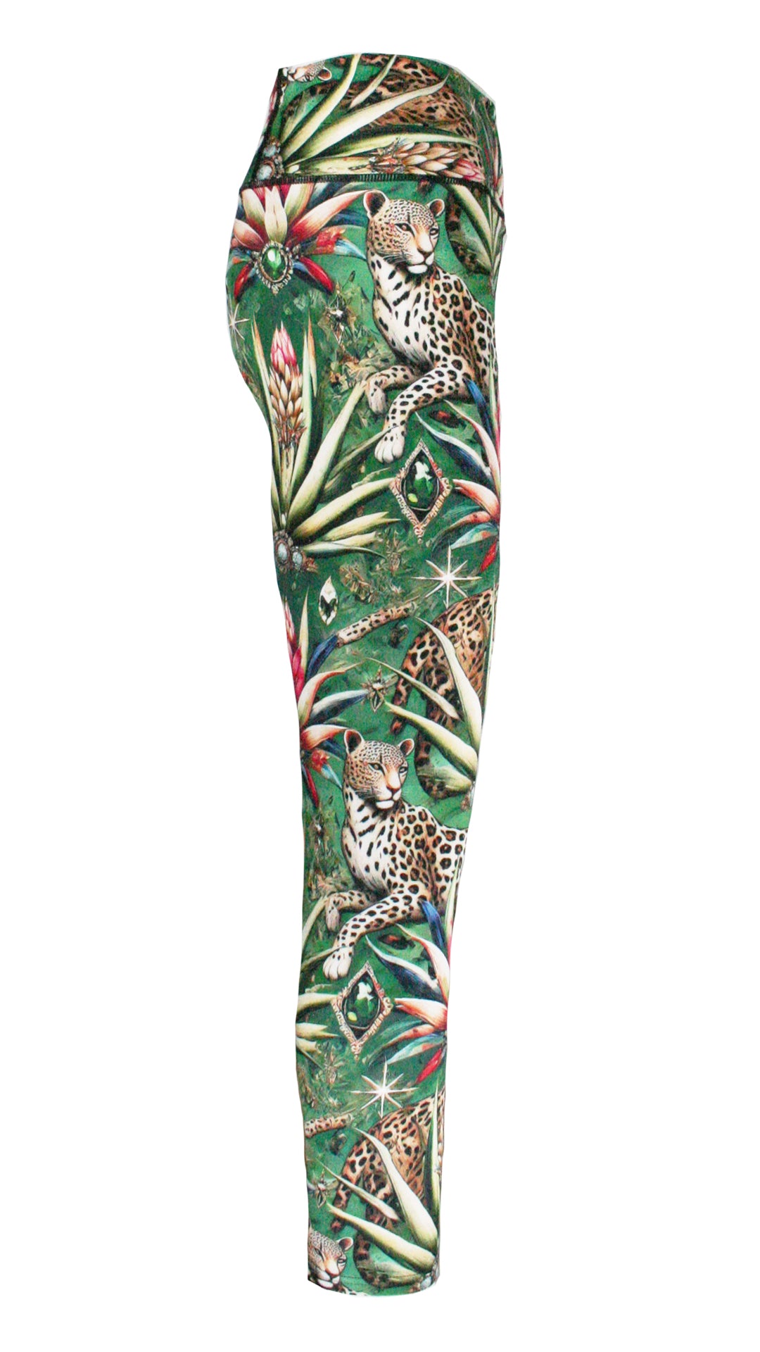 Wild Emerald F/L Leggings