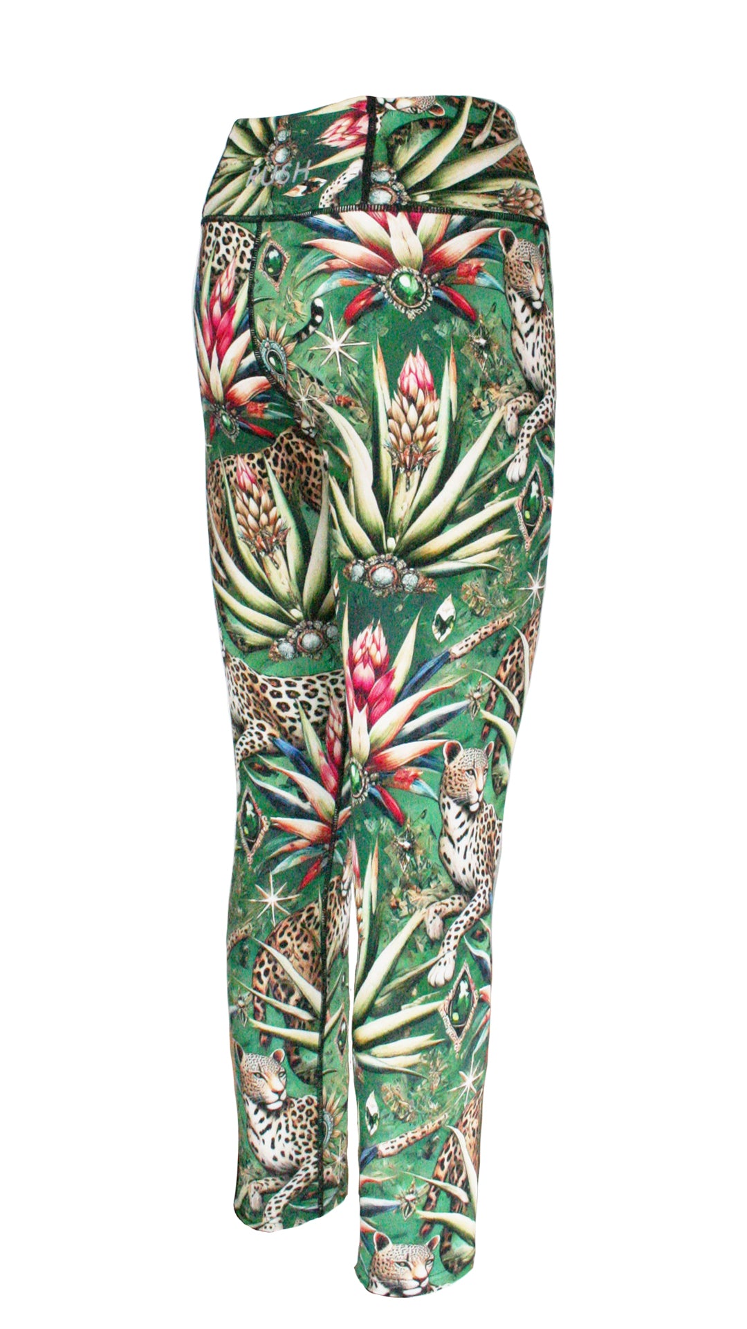 Wild Emerald F/L Leggings