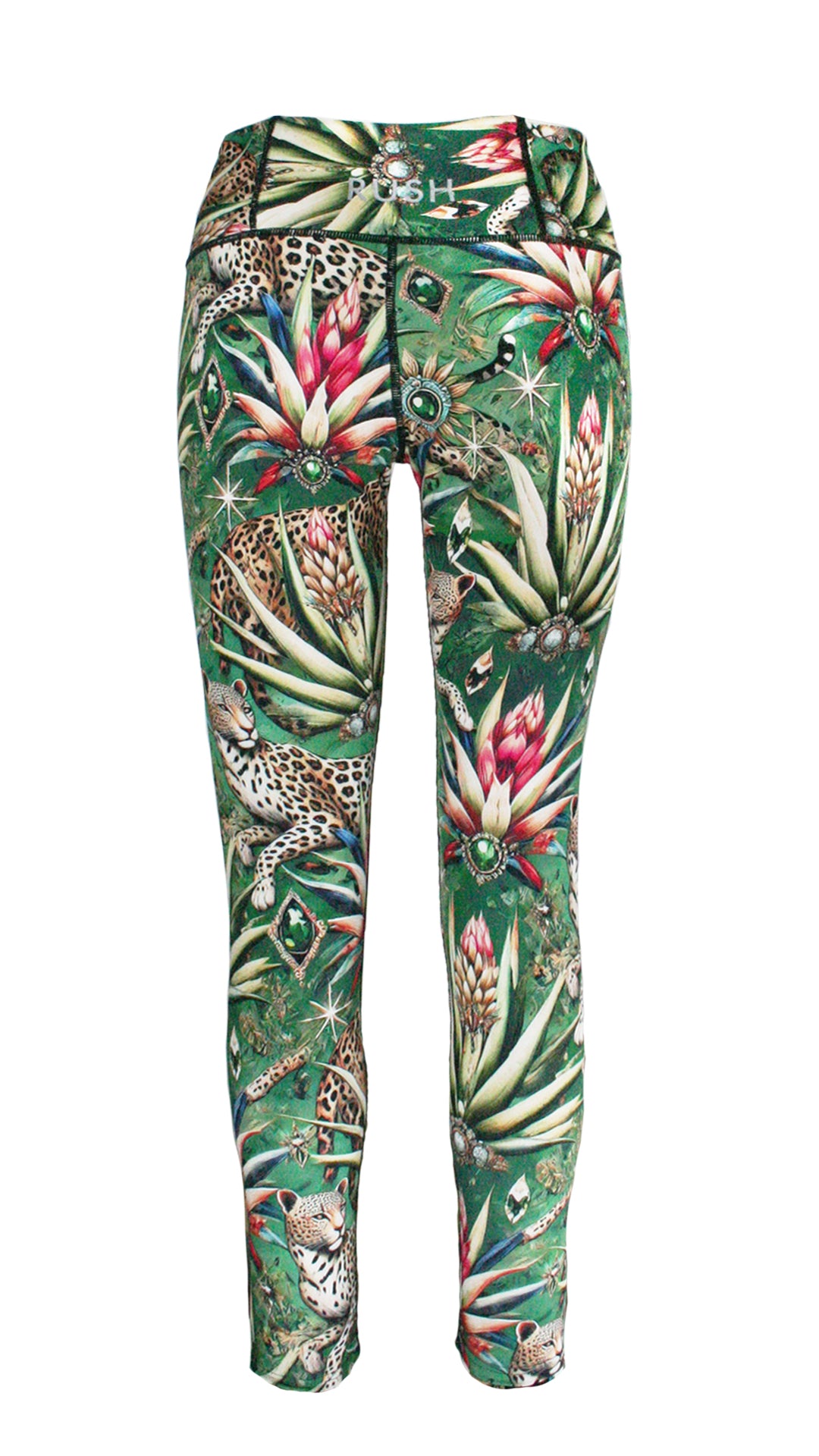 Wild Emerald F/L Leggings