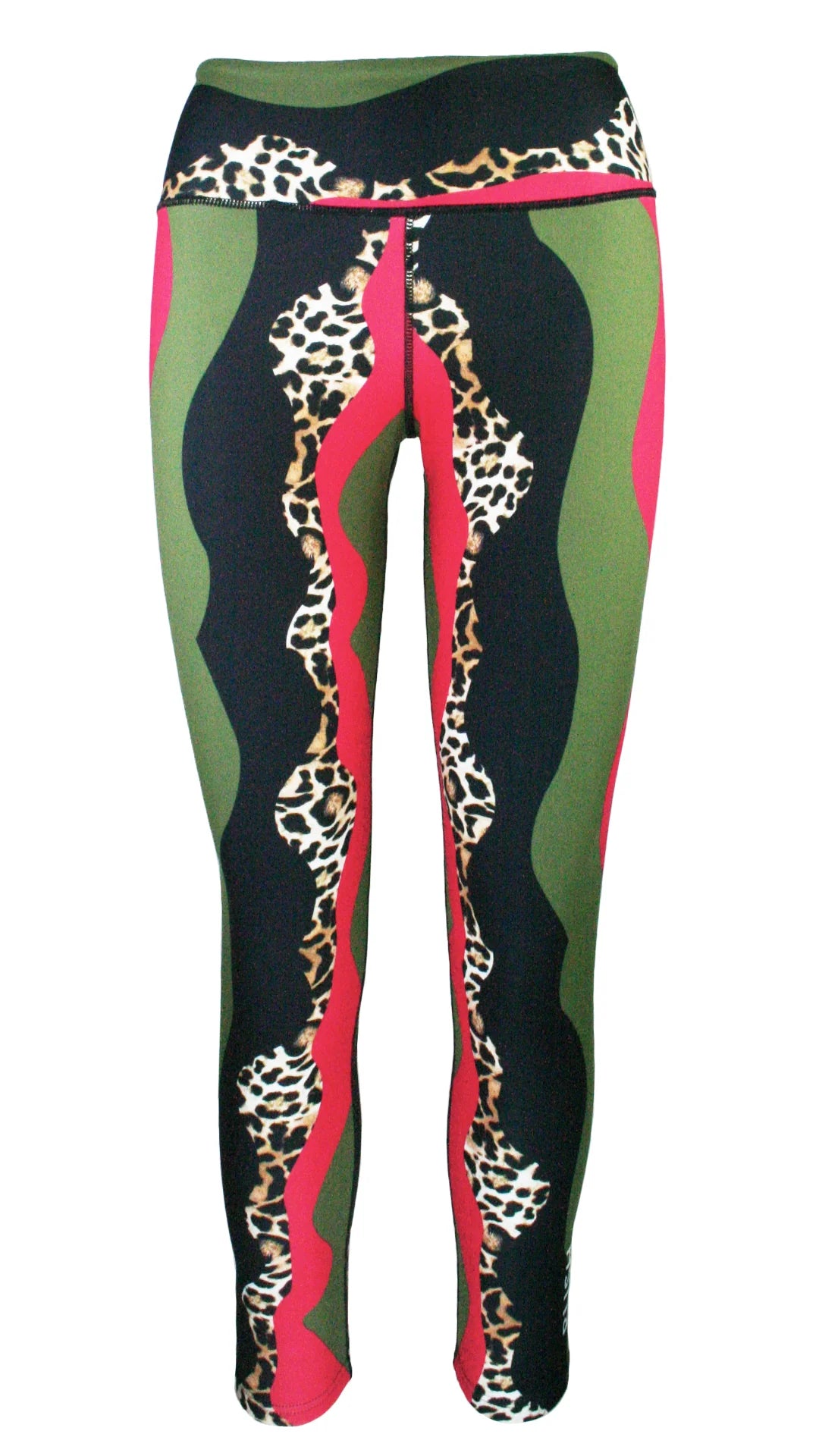 Waving Leopard F/L Leggings