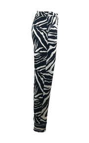 Zebra Cuff Pants