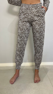 Cocoa Motion Knit Cuff Pants