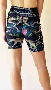 Jewels of the Jungle High Waist Shorts