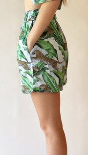 Leaping Leopard Amalfi Shorts